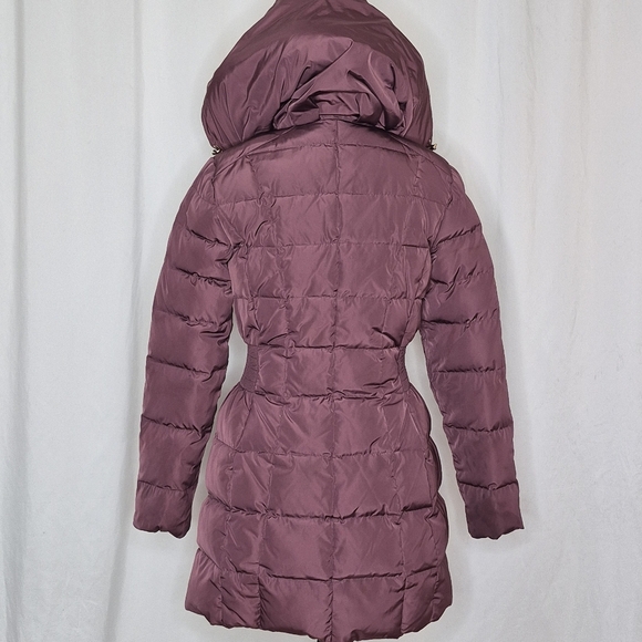 Cole Haan Women's Signature Merlow Oversized Hood Down Coat Parka - Size S - Picture 7 of 16